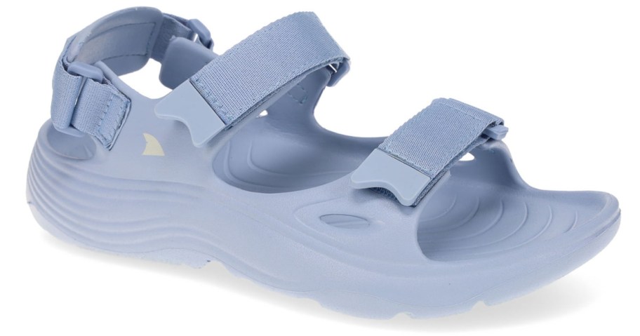 blue rugged shark water sandal