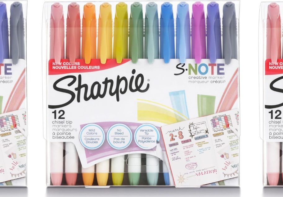 Sharpie S-Note Creative Markers 12-Count package
