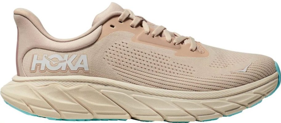 pink HOKA Women's Arahi 7 Running Shoe