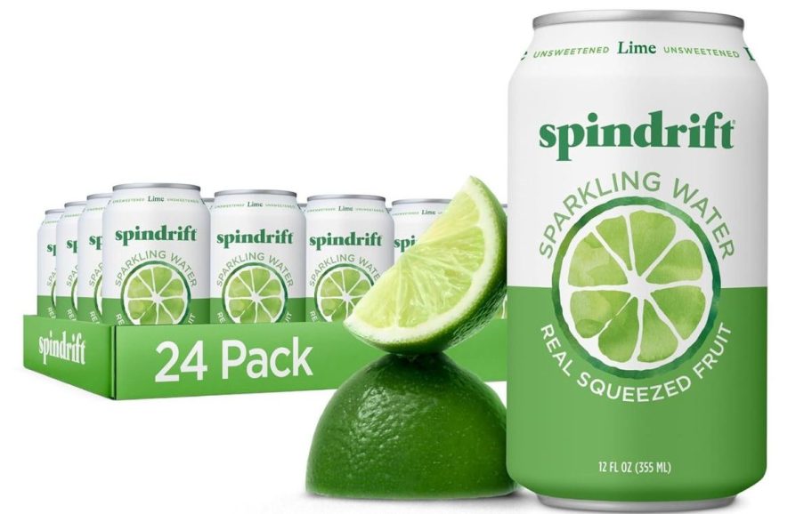Spindrift Sparkling Water 24-Pack - Lime