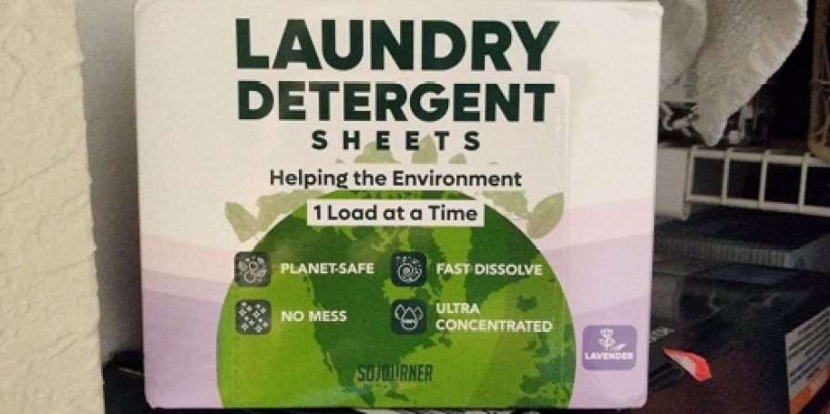 Sudstainables Laundry Detergent Sheets 60-Count Only $4.90 Shipped on Amazon