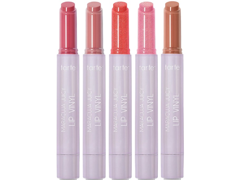 5 tarte lip vinyls