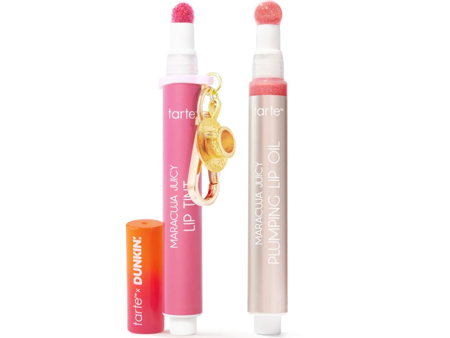 two tubes of tarte Maracuja products