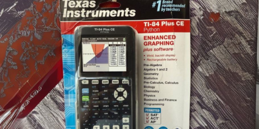 Texas Instruments Graphing Calculator Only $95 Shipped on Walmart.com