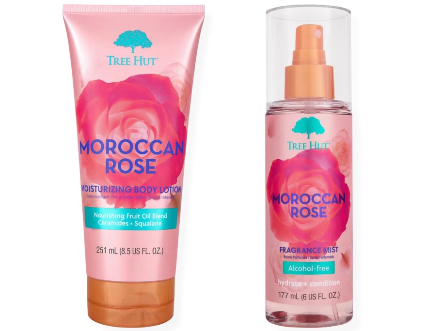 tree hut lotion and mist 