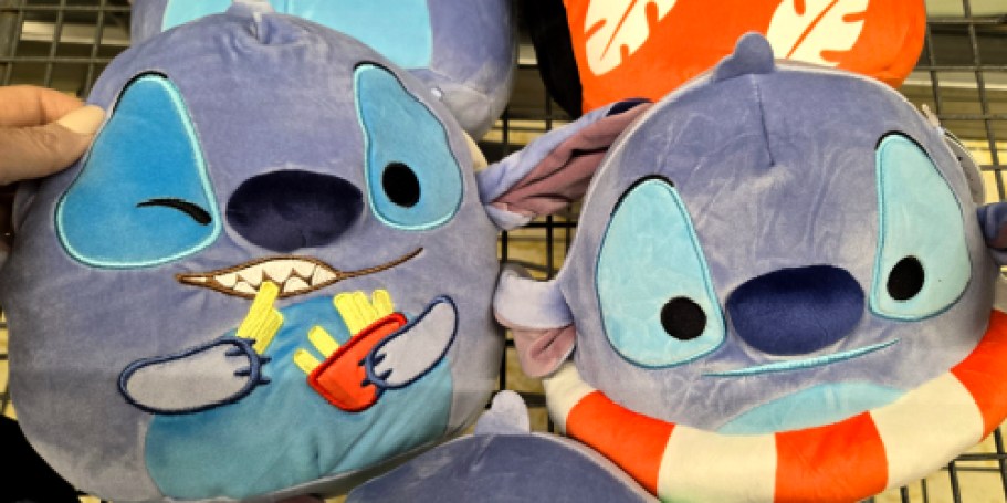 New ALDI Finds: Stitch Squishmallows, Character Backpacks & Clothing + More!