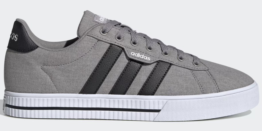 Adidas Daily 3.0 Shoes in grey, black and white