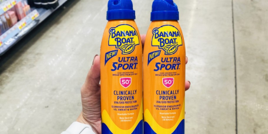 Banana Boat Sunscreen Spray 2-Pack Only $8 Shipped on Amazon