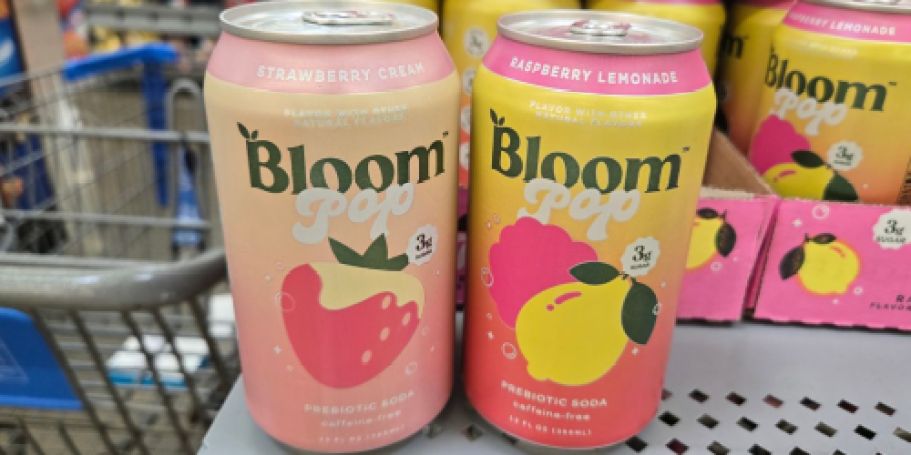 Bloom Pop Prebiotic Soda Available NOW at Walmart (+ Easy Peasy BOGO Deal!)