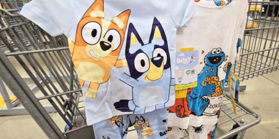 Toddler Character Pajama Sets from Just $6 on Walmart.com