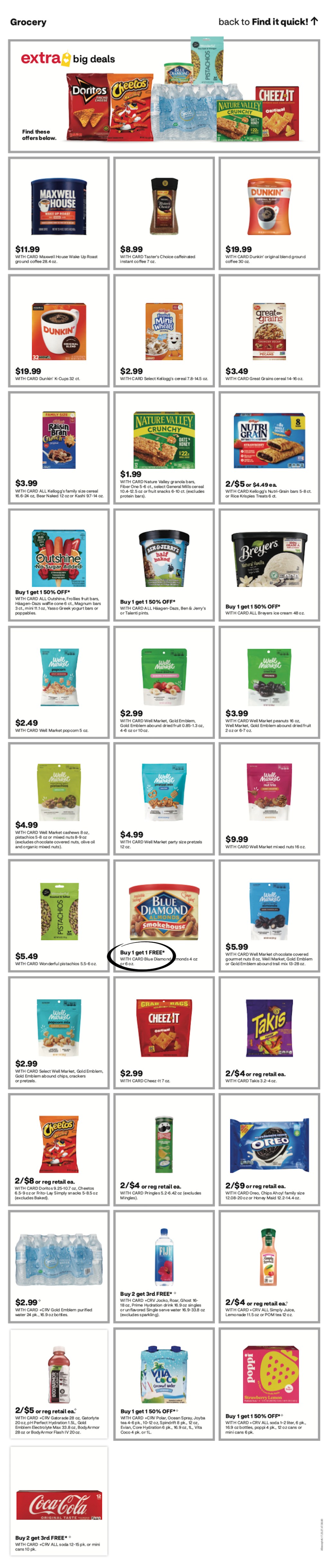 page from CVS ad