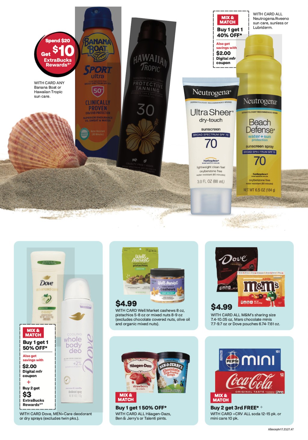 page from CVS ad