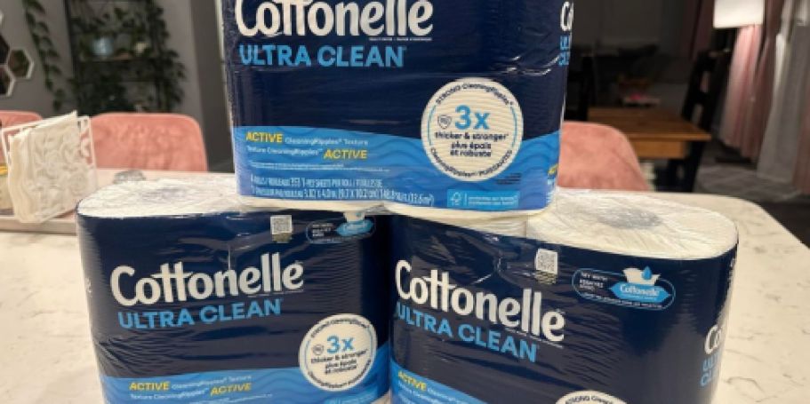 Cottonelle Toilet Paper Family Mega Rolls 32-Count Just $21.45 Shipped on Amazon (Reg. $35)