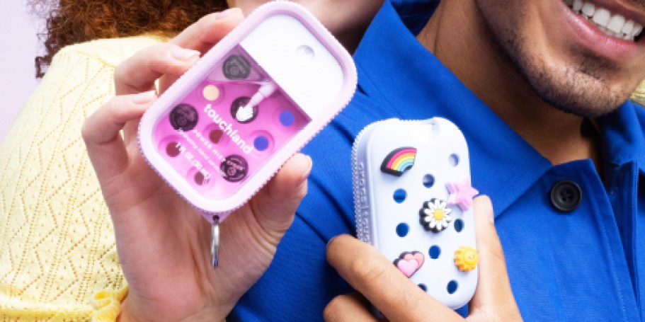 Crocs Touchland Hand Mist Cases w/ 5 Jibbitz Available Now