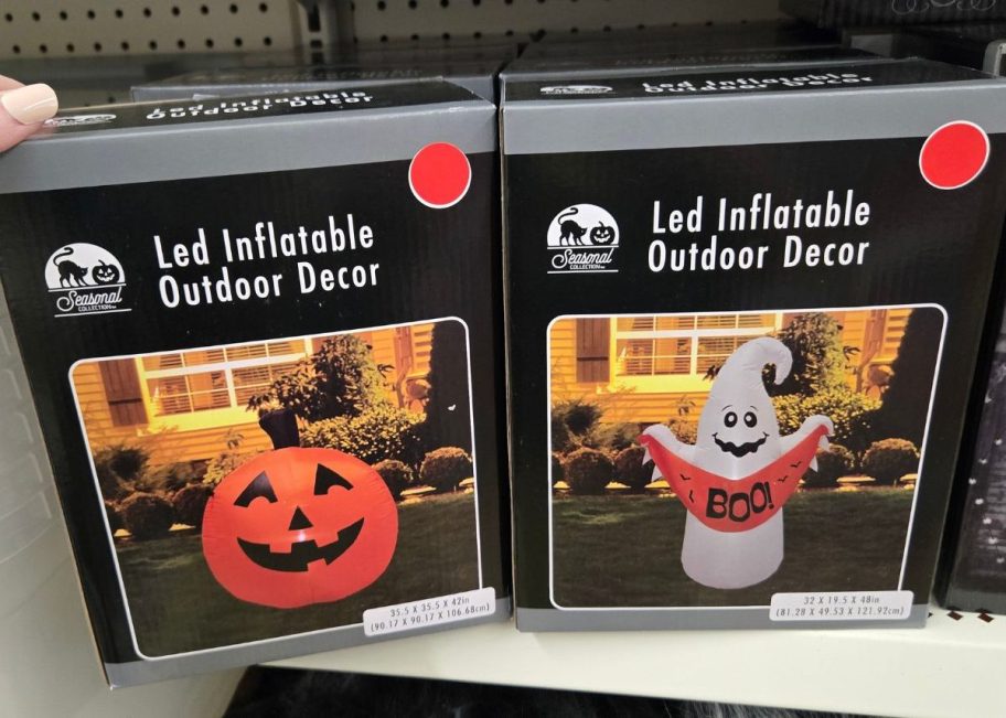 Inflatable Halloween Decorations at Dollar Tree