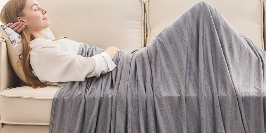 Cooling Blanket Just $17.99 on Amazon (Reg. $30) | Great for Hot Sleepers