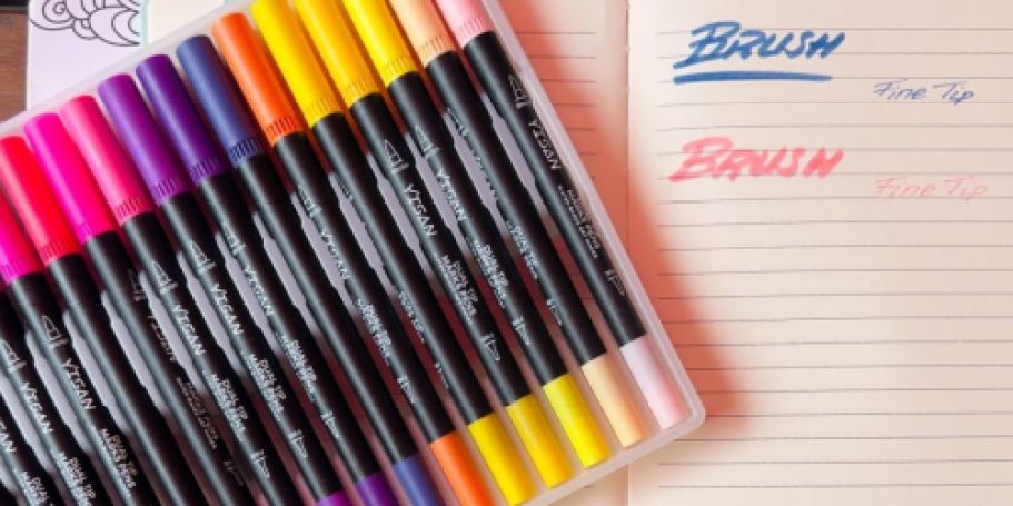 Fine Tip Dual Tipped Markers 36-Count Just $4.49 on Amazon (Reg. $9)