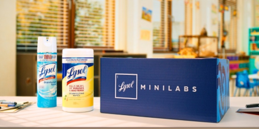 Teachers Can Score Free Lysol Science Kits (Here’s How)