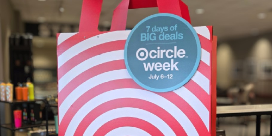Last Day to Save on Target Circle Week Steals – 10% Off Gift Cards, 30% Off Tees & Tanks + More