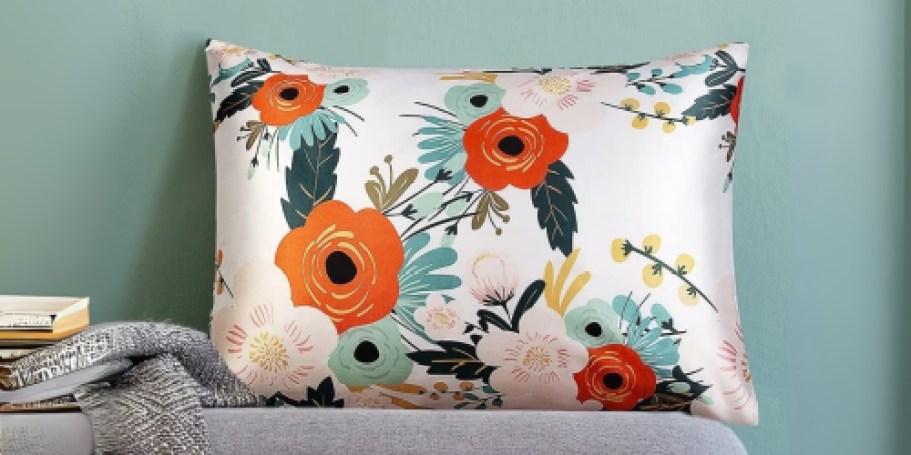 Satin Pillowcase 2-Pack from $3 on Amazon (Lots of Colors & Prints!)