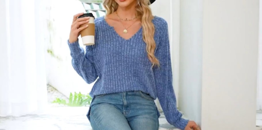 Women’s Sweaters from $5.99 on Amazon