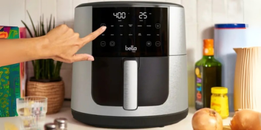 Bella Pro 8-Quart SmartCrisp Touchscreen Air Fryer Just $59.99 Shipped on BestBuy.com (Reg. $130)
