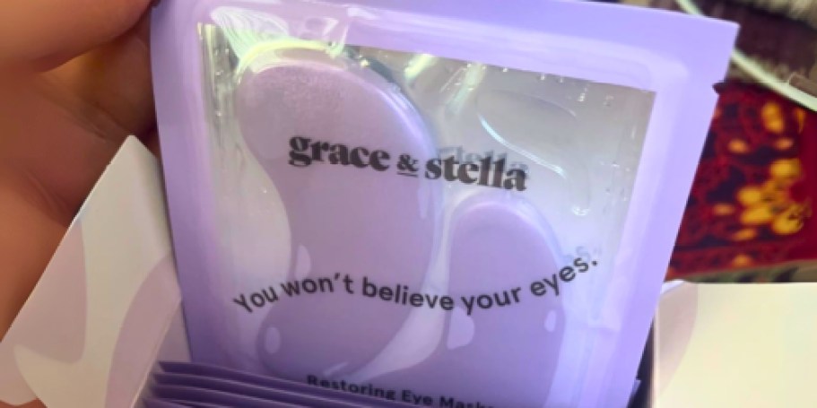 Grace & Stella Under-Eye Masks 24-Count & Lip Mask Only $8 Shipped on Amazon (Reg. $34)