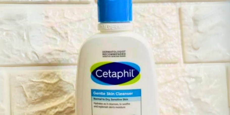 Cetaphil Gentle Skin Cleanser 4oz 3-Pack Only $10 Shipped for Prime Members