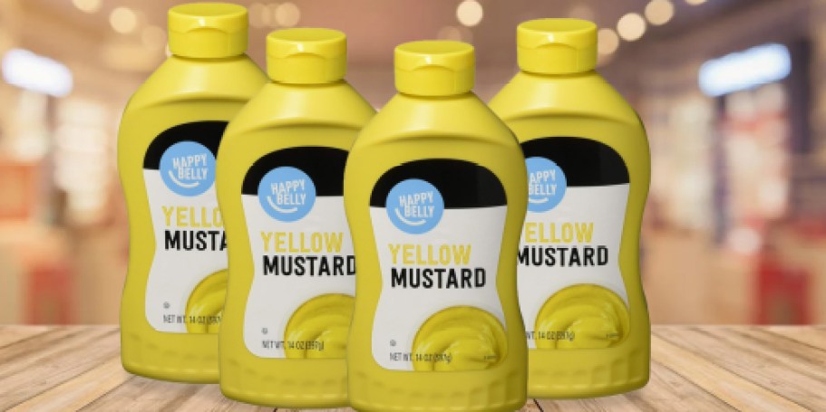 Happy Belly Yellow Mustard 4-Pack Only $1.76 on Amazon