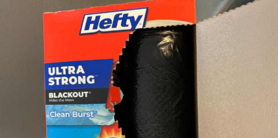 Hefty 13-Gallon Ultra Strong Trash Bags 80-Count Only $10 Shipped on Amazon (Reg. $16)