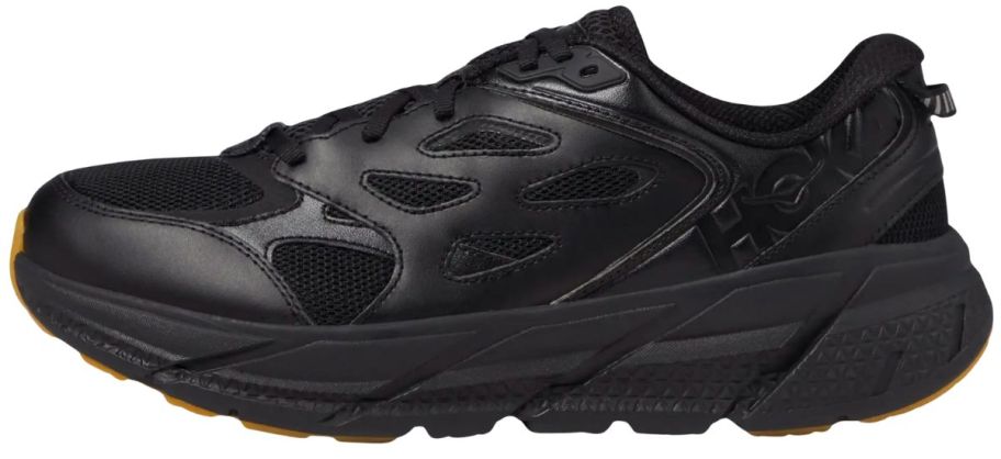 A black sneaker