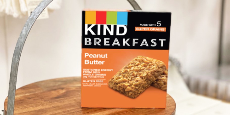 KIND Breakfast Protein Bars 6-Pack Only $2.59 Shipped on Amazon