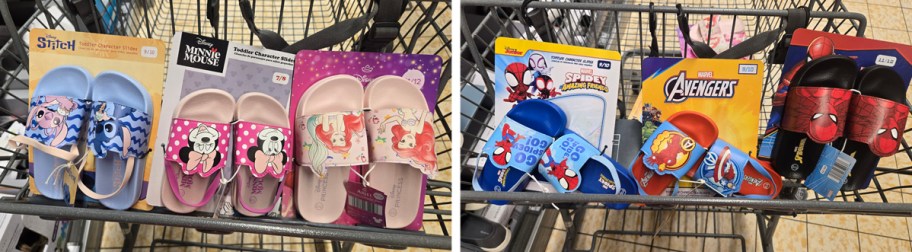 Licensed Toddler Character Slides