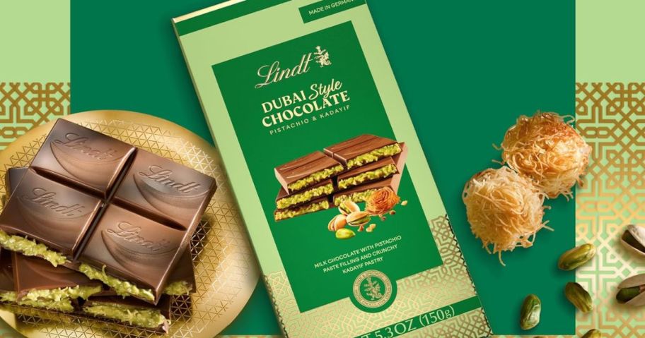 Lindt Dubai Style Chocolate Bar