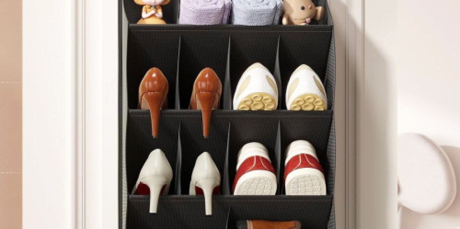 Hanging Shoe Organizer Just $12.99 on Amazon (Reg. $25)