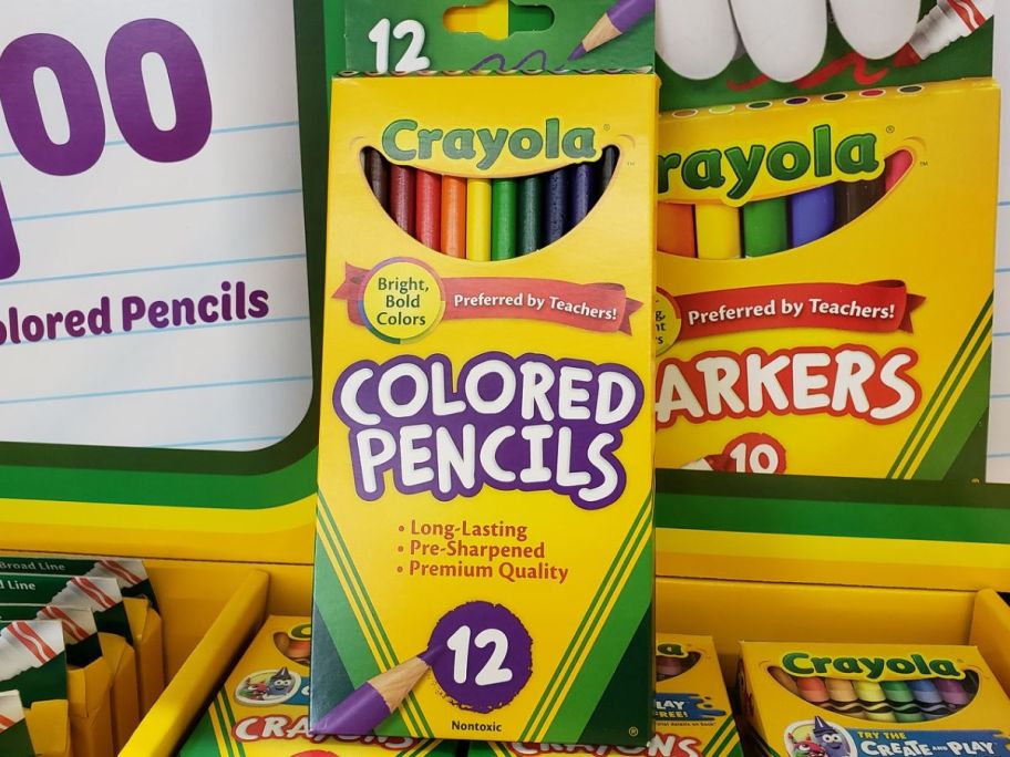 A pack of Crayola Colored Pencils