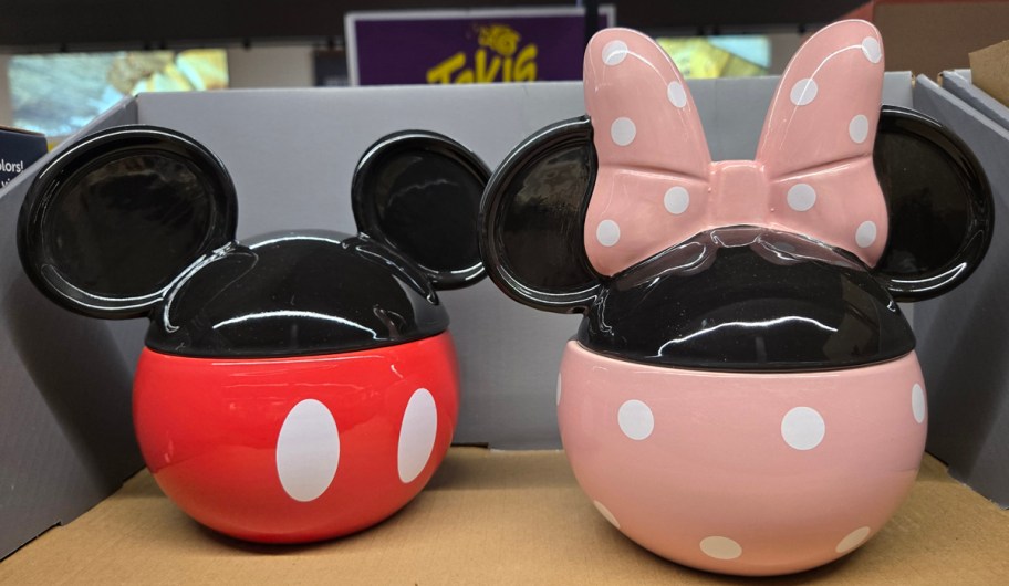 Mickey and Minnie Character Candles