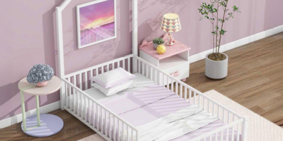 Over 80% Off Home Depot Furniture + Free Shipping | Cute Kids Bed Frame Just $82 Shipped
