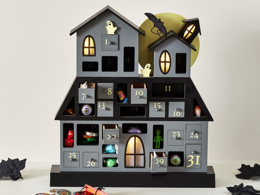 Pottery Barn Haunted House Light-Up 3-D Advent Calender