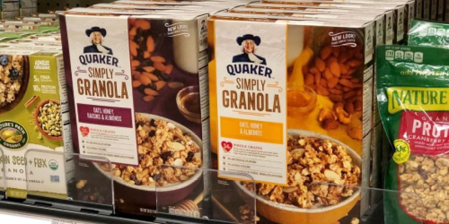 Quaker Simply Granola 2-Pack Only $6.97 Shipped on Amazon