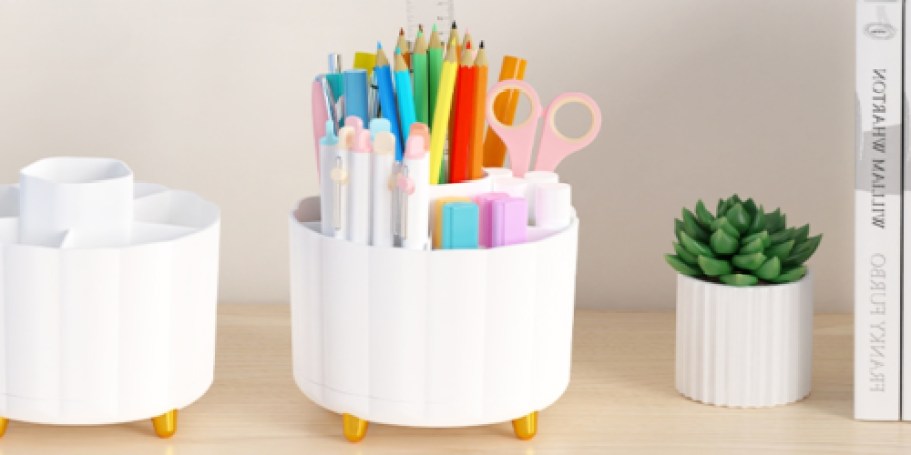 Rotating Desk Organizer Caddy Only $3.99 on Amazon (Reg. $10)
