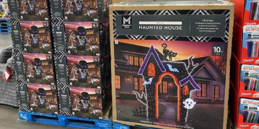 NEW Halloween Decor at Sam’s Club – Wreaths, Figures & More!
