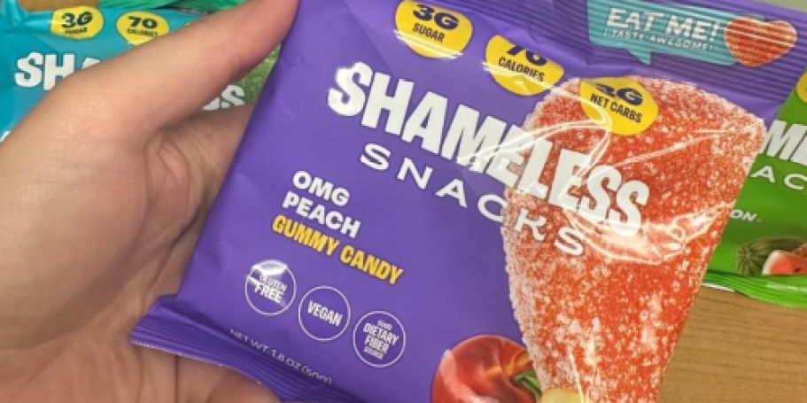 Shameless Low Sugar Gummy Snacks 6-Count Variety Pack Just $16 Shipped for Prime Members