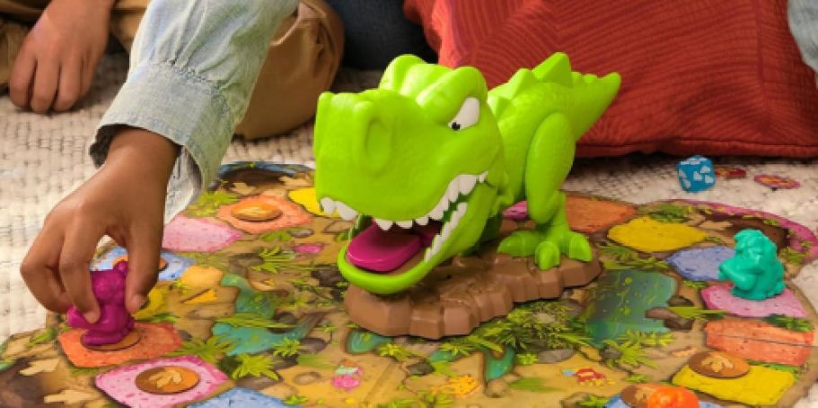 Up to 50% Off Spin Master Games on Amazon | Snack-O-Saurus Rex Just $5.84