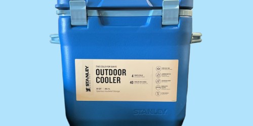 Stanley 30-Quart Cooler ONLY $66 (Regularly $165) | Will Sell Out!