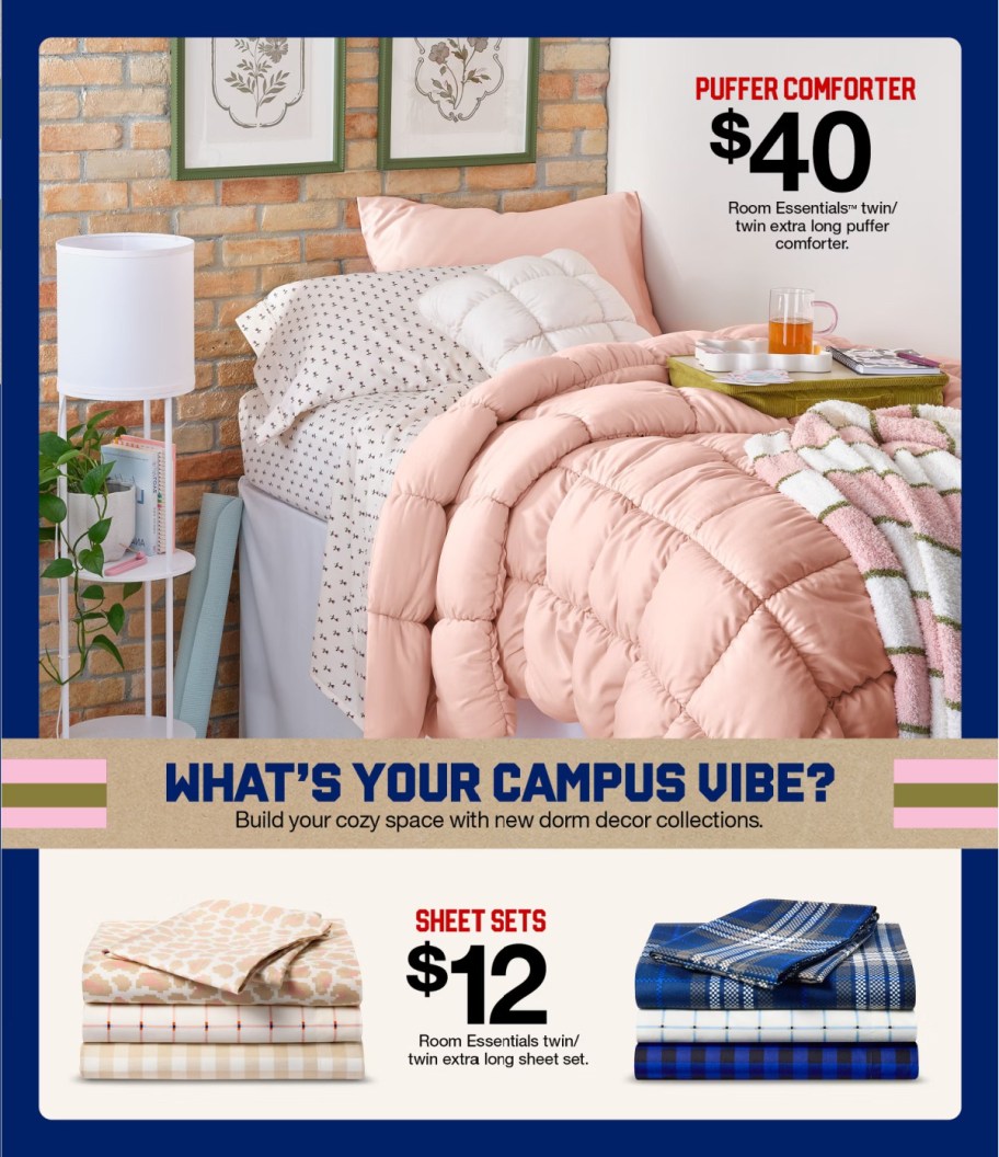 page from Target ad