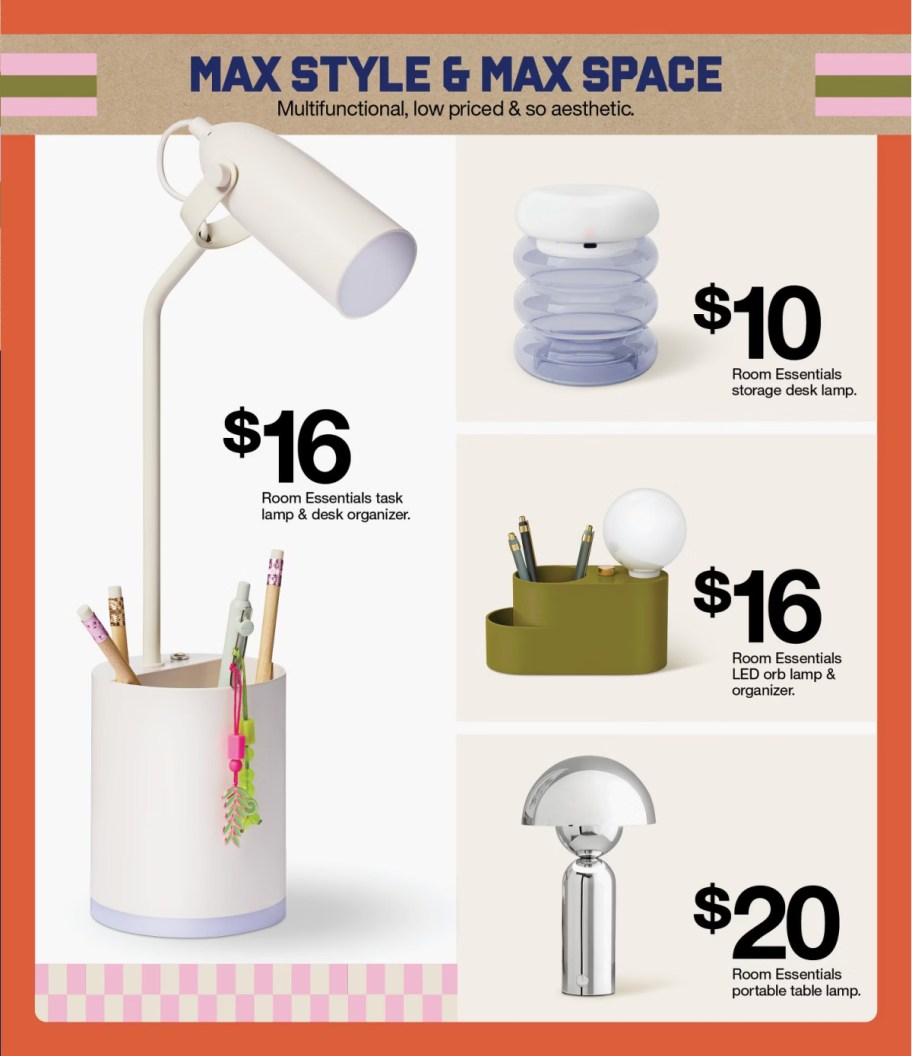 page from Target ad
