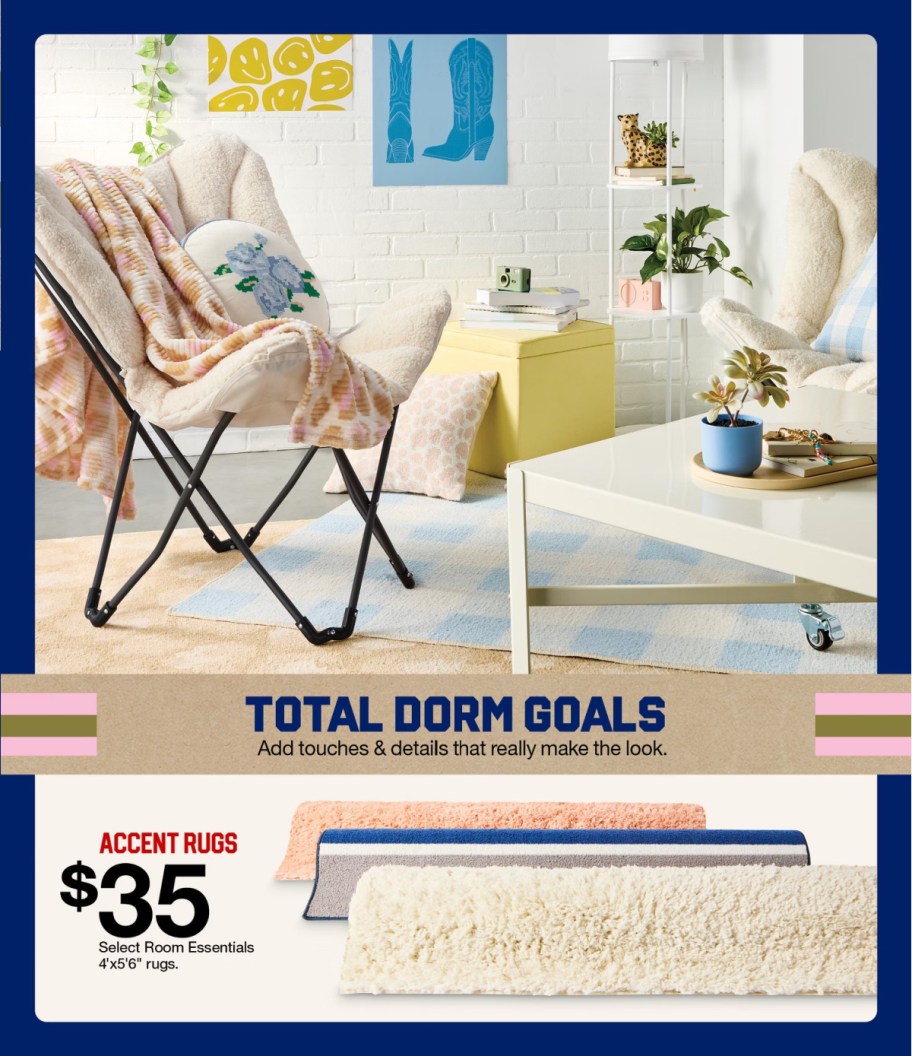page from Target ad
