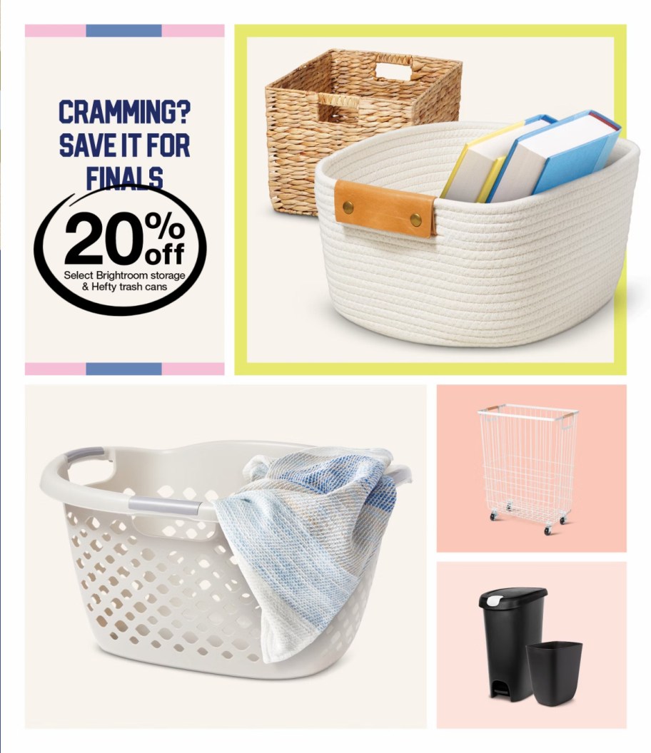 page from Target ad