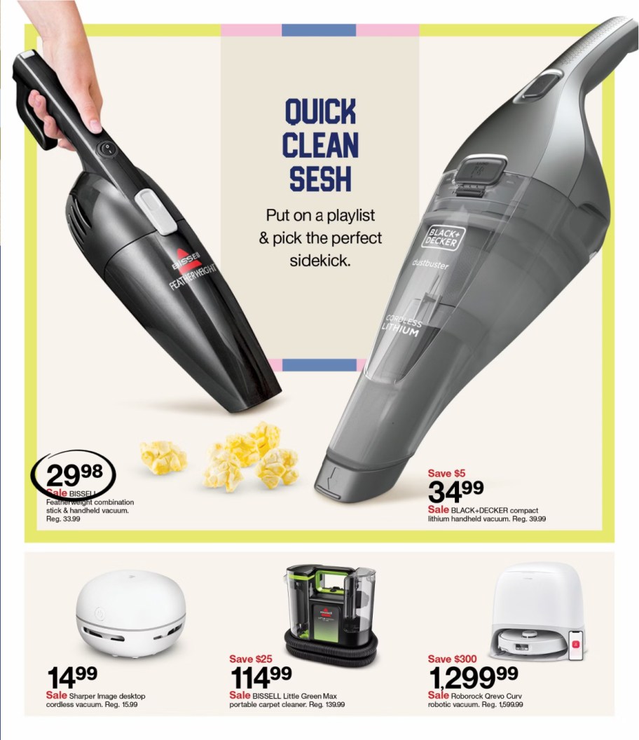 page from Target ad